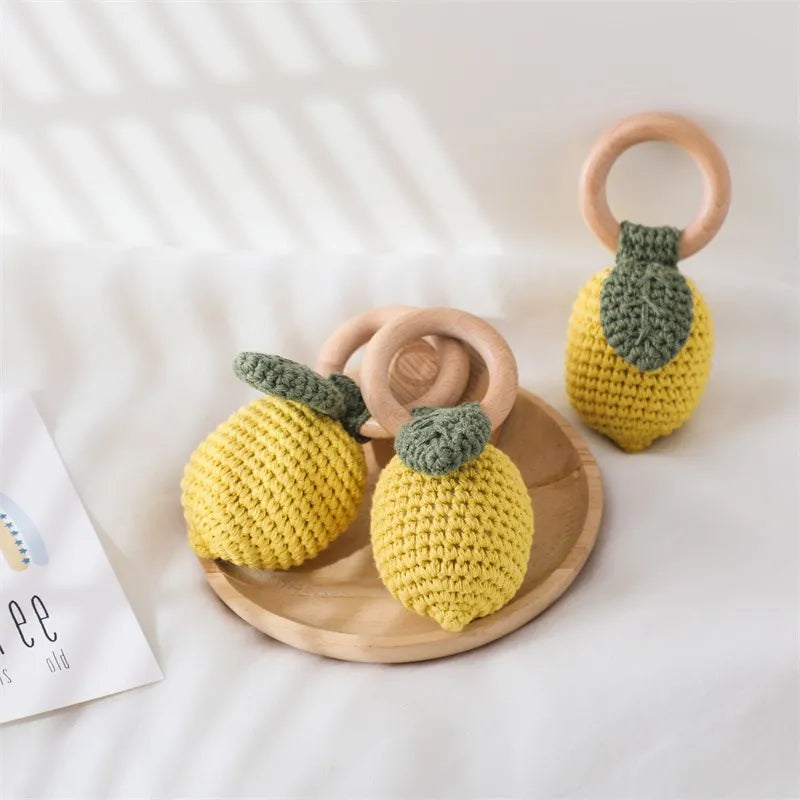 Lemon Rattle Toy