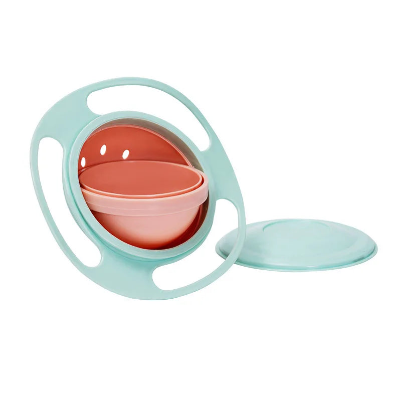Gyro Bowl 360 Degree Rotation