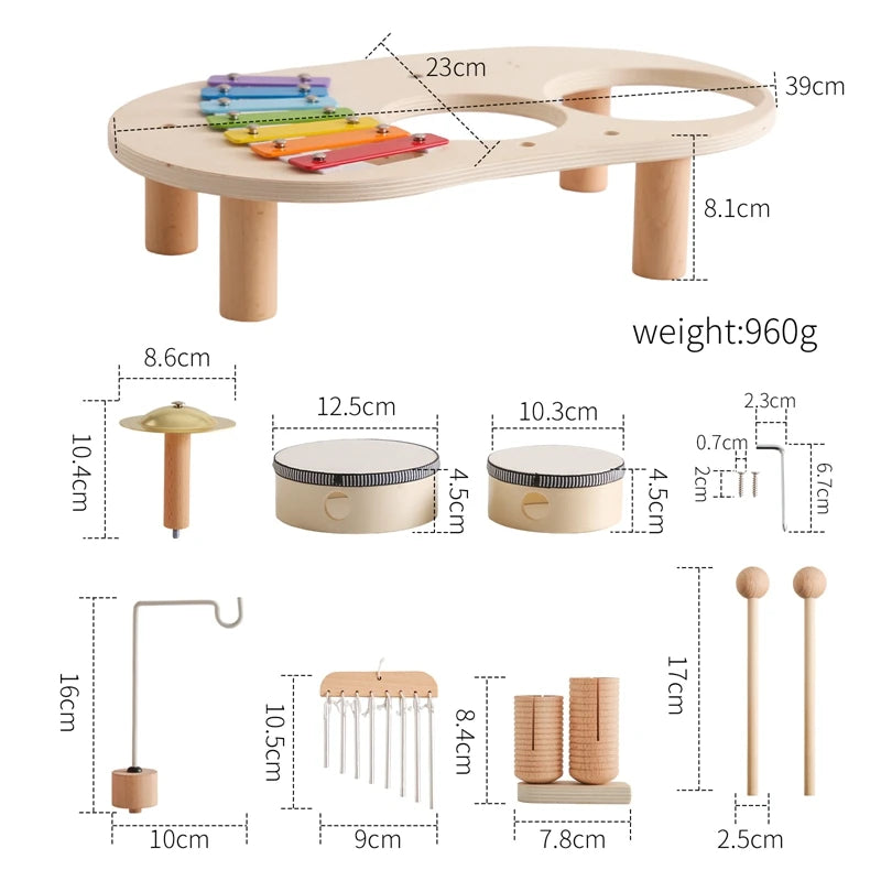 Mobile Drum Learning Toys