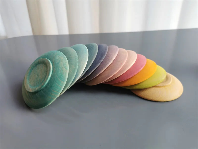Rainbow Pastel Sorting Bowls