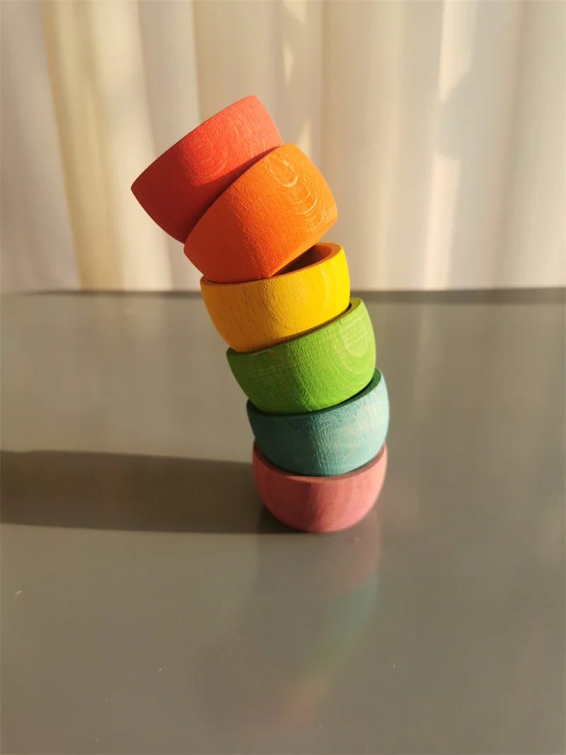 Rainbow Pastel Sorting Bowls