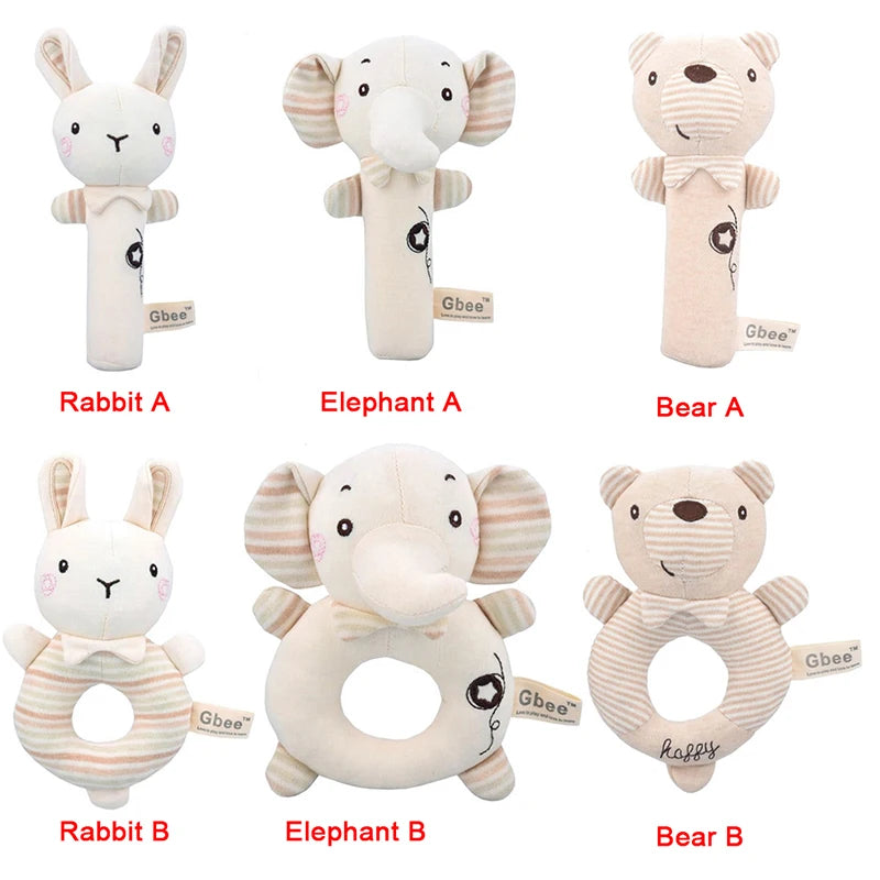 Baby Rattles Plush Animal