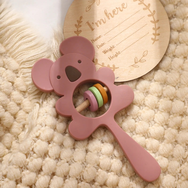 Silicone Pacifier Animal Rattle GIFT BOXES