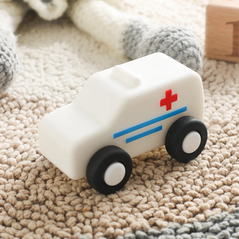 Montessori Baby Silicone Car