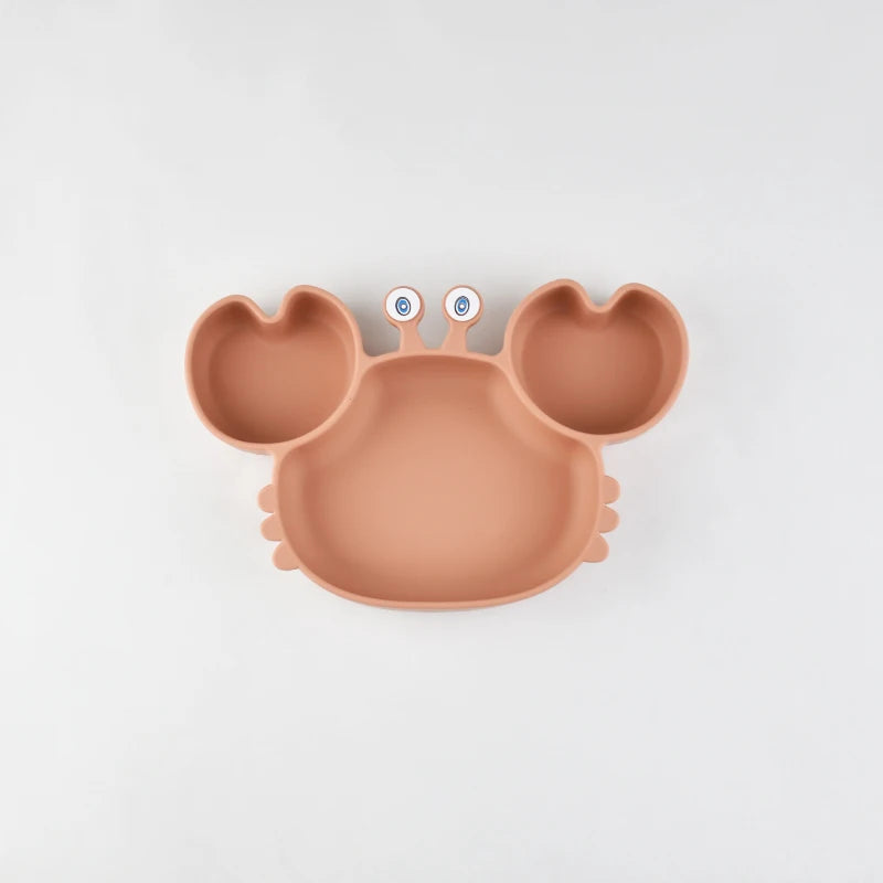 Baby Safe Silicone Dining Plate Suction