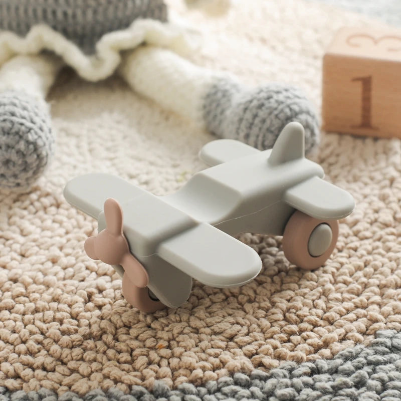 Montessori Baby Silicone Car